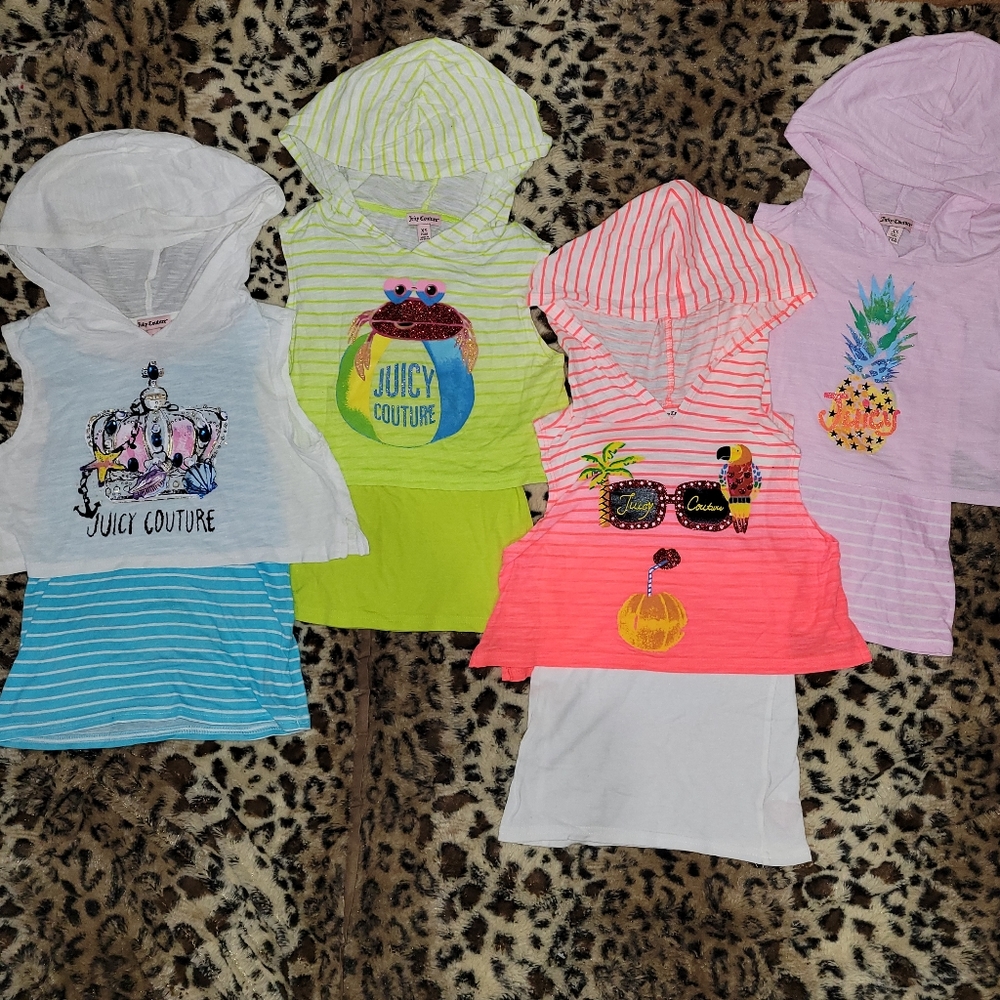 Juicy Couture girls tank tops - size 5/6
